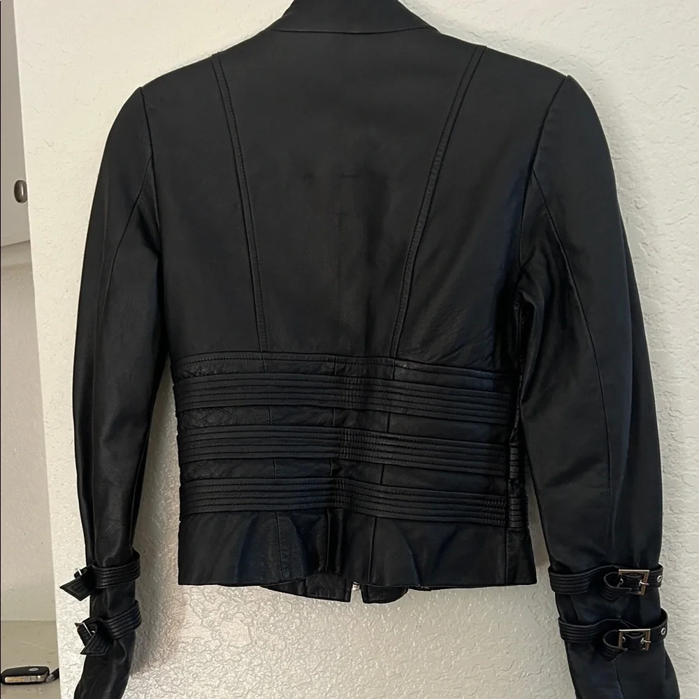 Black Leather Jacket - Picture 6 of 6